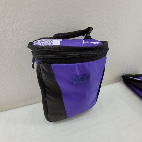 Arctic Zone Lunch Bag Zipper, Handle in Purple New with Microban - Picture 3 of 9
